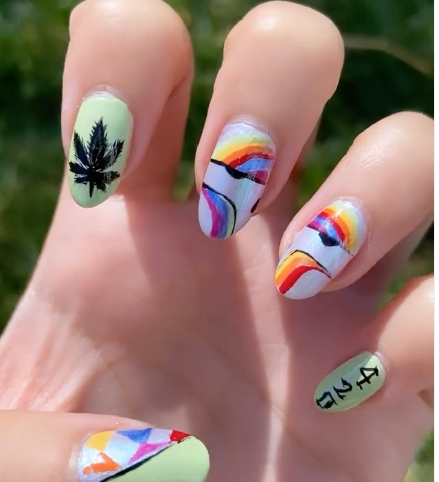 New Custom Nail Design